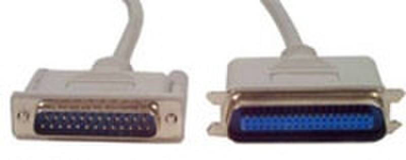 StarTech.com 30 ft. Parallel Printer Cable 9.14м Серый кабель для принтера