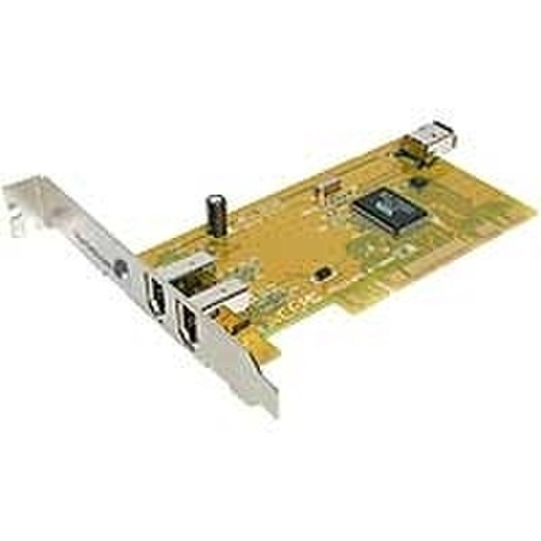 StarTech.com 2 Port IEEE-1394 FireWire PCI Card with Digital Video Editing Kit 400Mbit/s networking card