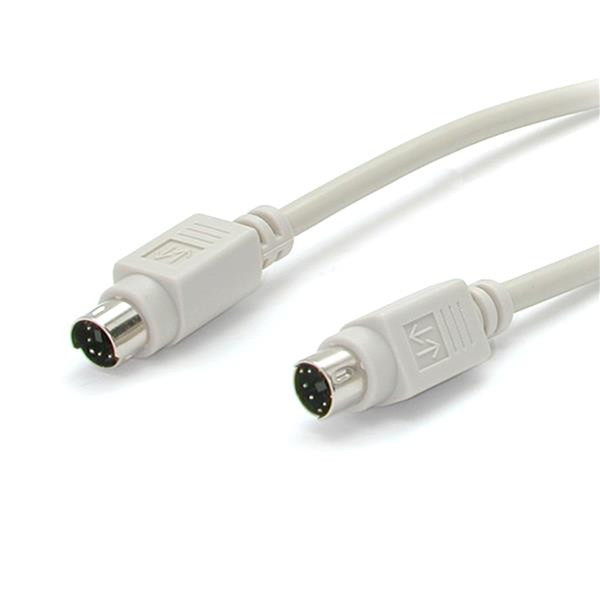 StarTech.com 6 ft. PS/2 Keyboard/Mouse Cable M/M 1.83м Бежевый кабель клавиатуры / видео / мыши