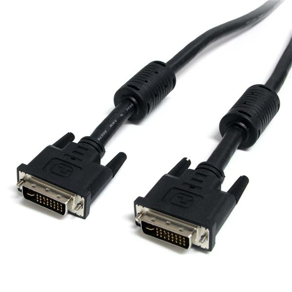 StarTech.com 10ft DVI-I 3м DVI-I DVI-I Черный DVI кабель