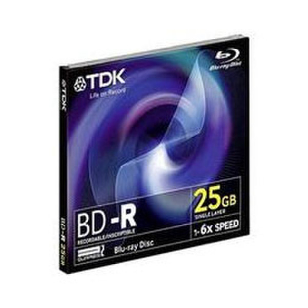 TDK BD-R 6x 25GB 1x 25GB BD-R 1pc(s)