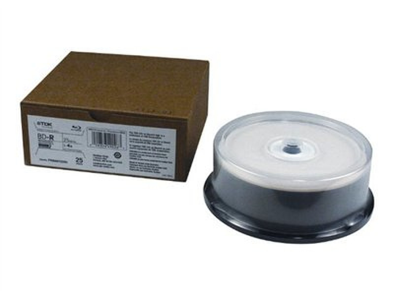 TDK 49026 25ГБ BD-R 25шт чистые Blu-ray диски