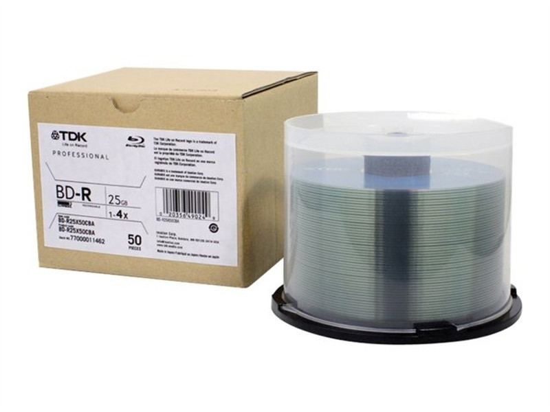 TDK 49024 25ГБ BD-R чистые Blu-ray диски