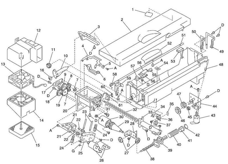 Lexmark Housing