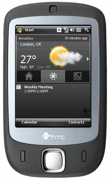 HTC Touch Одна SIM-карта Черный смартфон