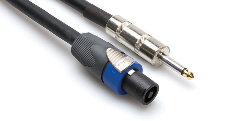 Hosa Technology SKT-430Q 9.1m 6.35mm Black audio cable