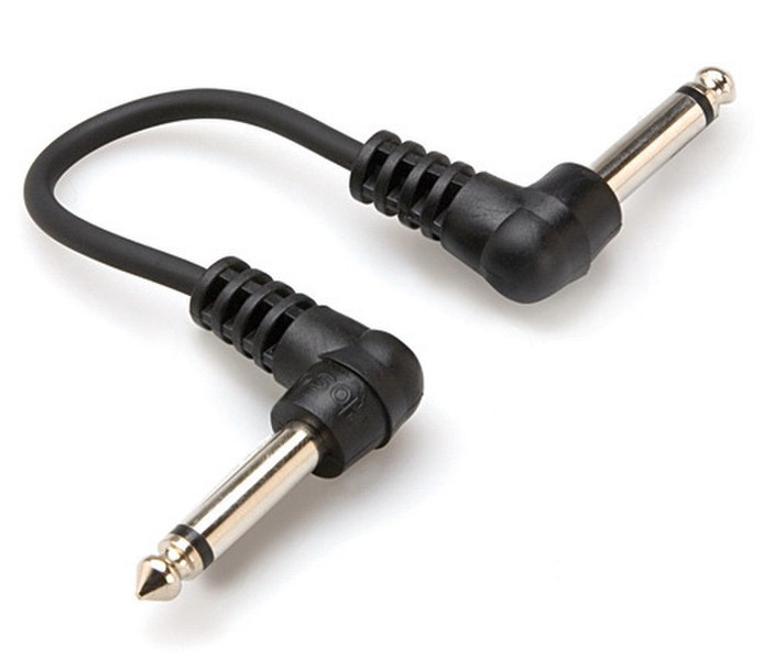 Hosa Technology CFS-106 0.1524m 6.35mm 6.35mm Black audio cable