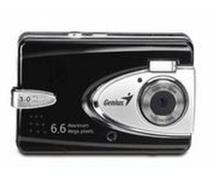 Genius G-Shot D613 Kompaktkamera 3.3MP 1/2Zoll CMOS Schwarz, Silber