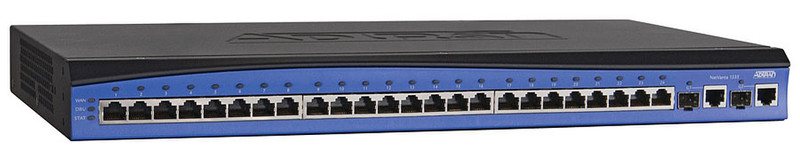 Adtran NetVanta 1335P Eingebauter Ethernet-Anschluss Schwarz, Blau Kabelrouter