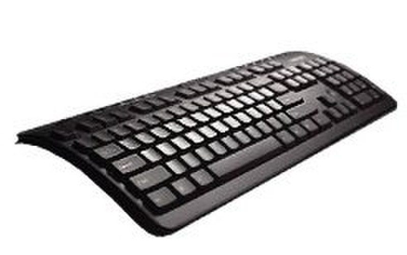 Benq x530 Keyboard + Mouse, Black Беспроводной RF Черный клавиатура