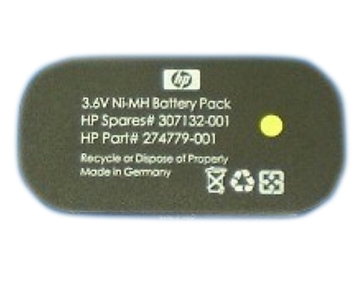 Hewlett Packard Enterprise 307132-001 Nickel-Metal Hydride (NiMH) 3.6V non-rechargeable battery