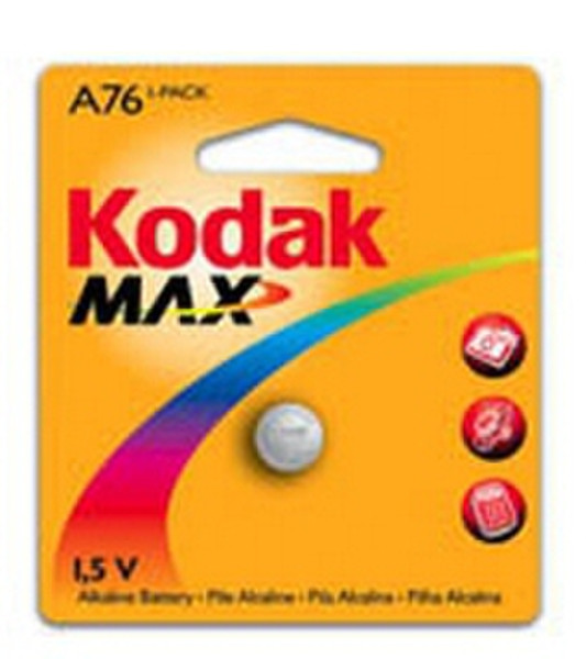 Kodak MAX KA76-1 Alkaline 1.5V non-rechargeable battery