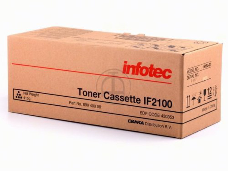 Infotec 89040058 5000pages Black laser toner & cartridge