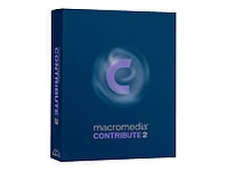 Macromedia Contribute v2 EN CD CrPf