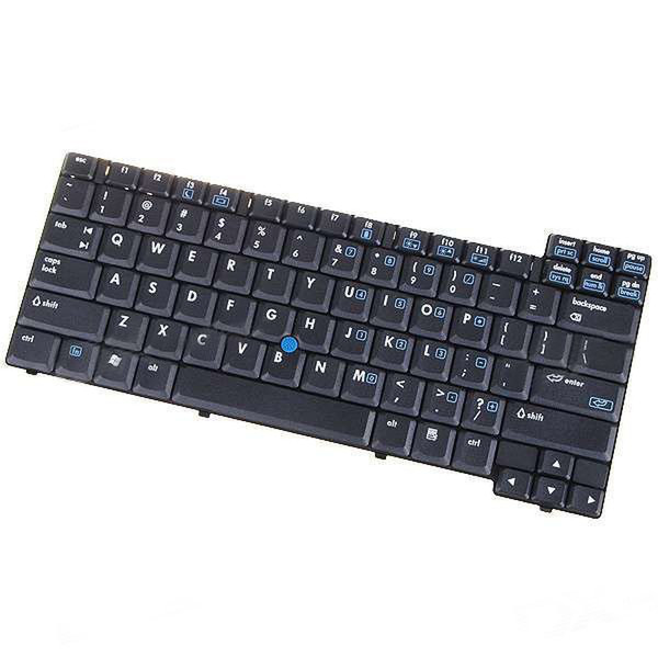 HP NC8230 UK Docking connector Английский Черный клавиатура