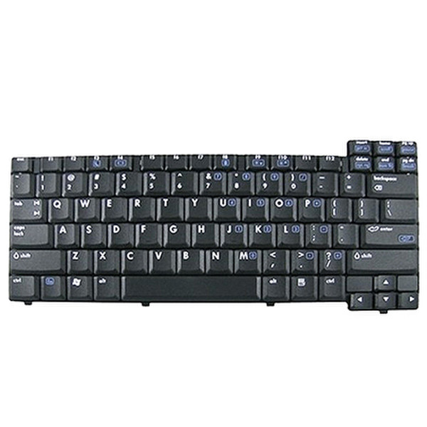 HP 378188-081 QWERTY Dänisch Schwarz Tastatur