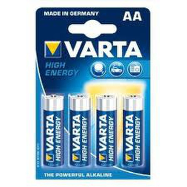 Varta High Energy - AA Щелочной 1.5В батарейки