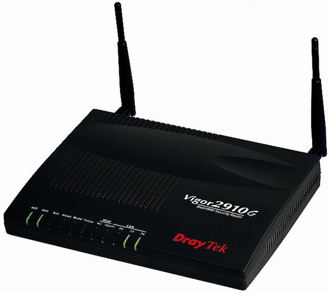 Draytek Vigor2910G Fast Ethernet Black wireless router