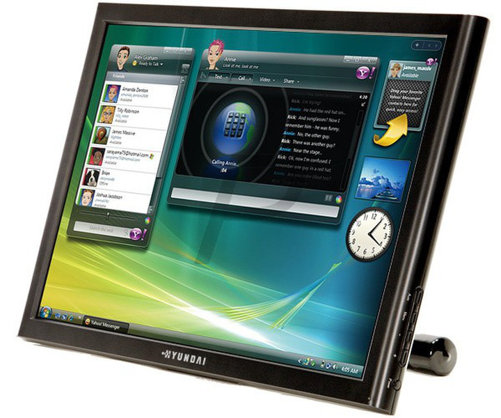 Hyundai G90TR 19Zoll Tisch Schwarz Touchscreen-Monitor