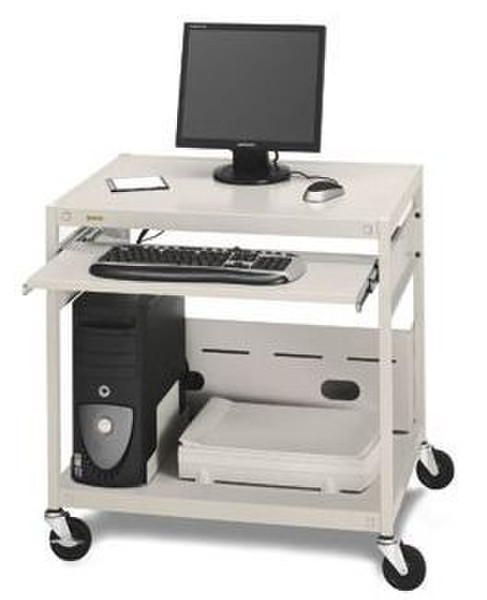 Bretford EC4X-P4 Flat panel Multimedia cart Бежевый multimedia cart/stand