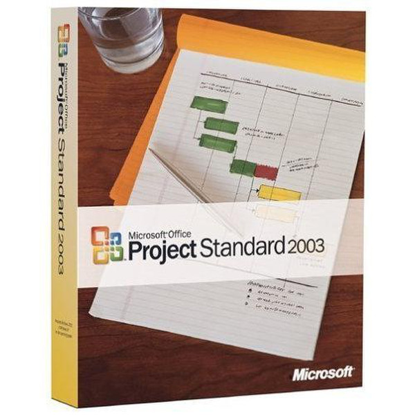 Microsoft Project 2003 Standard, Win32, Disk Kit, MVL, PT