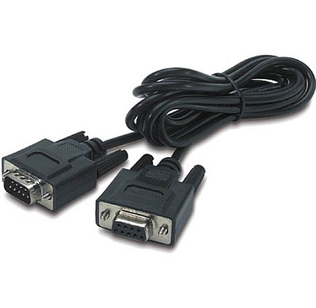 Eaton 66049 DB-9 DB-9 Black serial cable