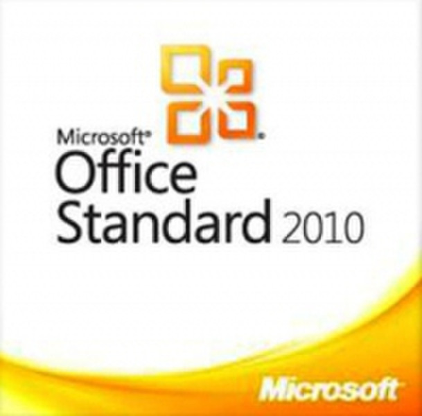 Microsoft Office Standard 2010, LIC/SA, OLP-D, 1Y AQ Y1, GOV Regierung (GOV)