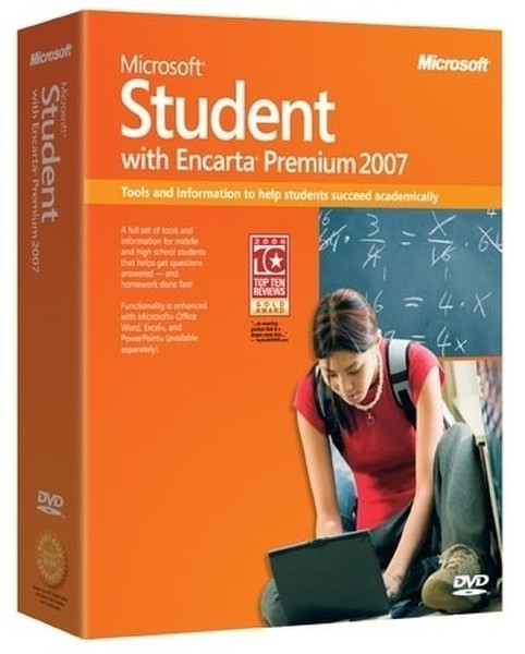 Microsoft Student with Encarta Premium 2007 UK