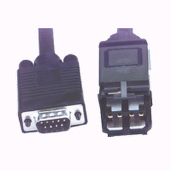 APC 0386-15 DB9 Black cable interface/gender adapter