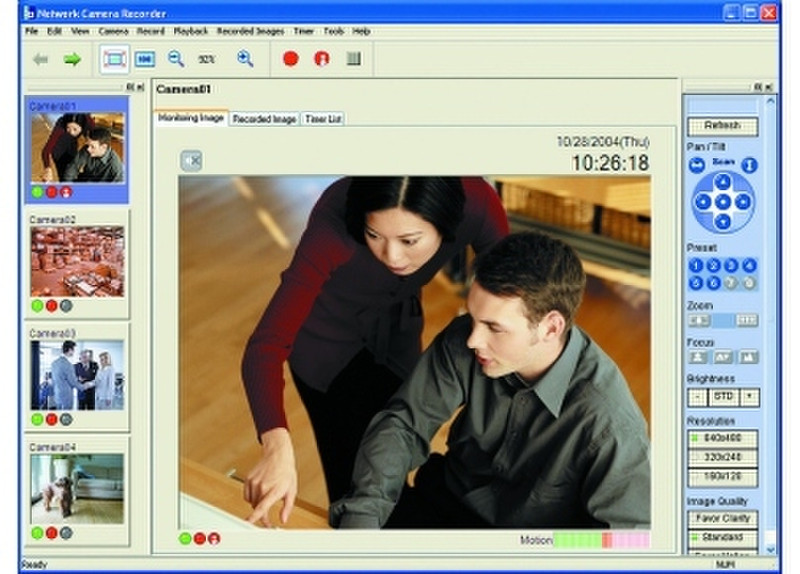 Panasonic BB-HNP11 recording software