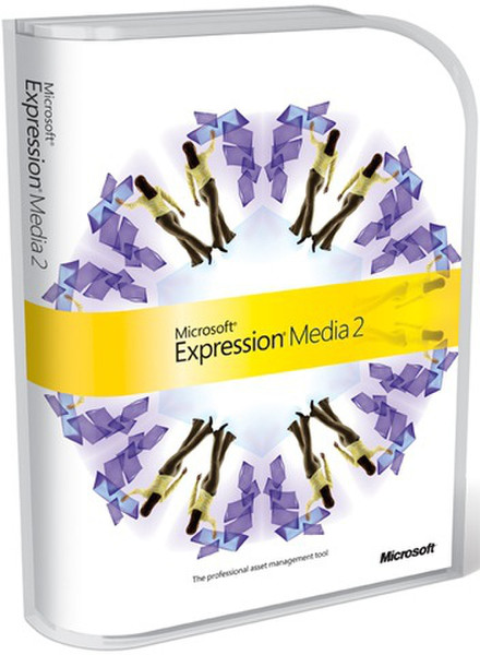 Microsoft Expression Media 2, Mac/Win, AE, DVD, ENG Образование (EDU)