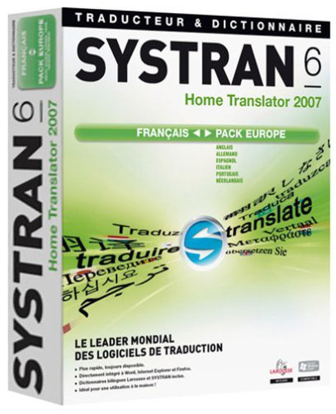 Mysoft Systran V6 Home Translator 2007