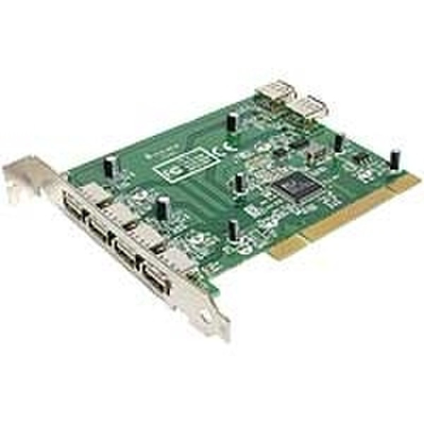 StarTech.com Value 6 Port USB 2.0 PCI Card Schnittstellenkarte/Adapter