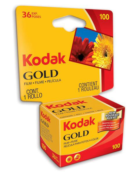 Kodak Gold 100 36снимков цветная пленка