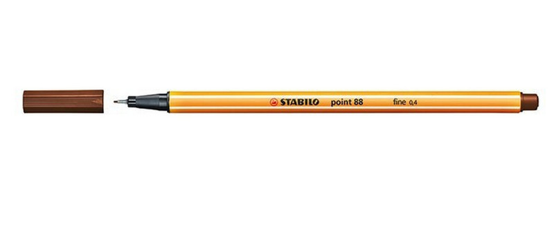 Stabilo point 88 Коричневый 1шт капиллярная ручка