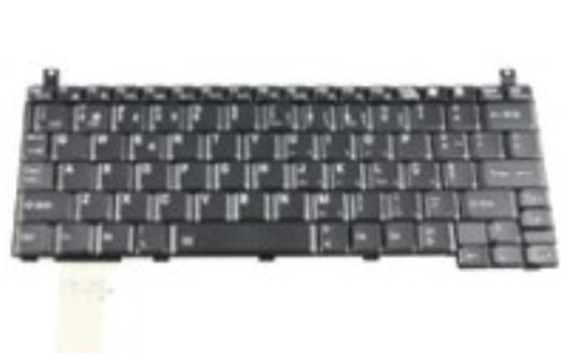 Toshiba P000422498 QWERTY Portuguesisch Schwarz Tastatur