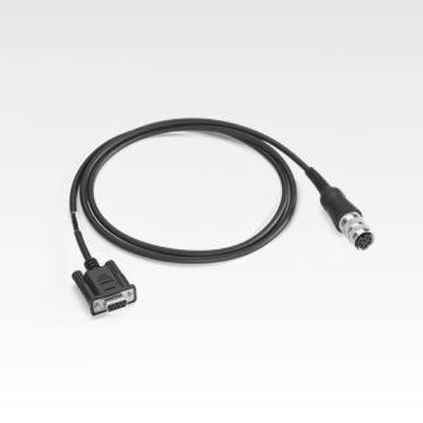 Zebra 25-71914-01R RS232 DB9 Female Black serial cable