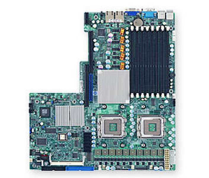 Supermicro MBD-X7DBU-O Intel 5000P Socket J (LGA 771) материнская плата для сервера/рабочей станции