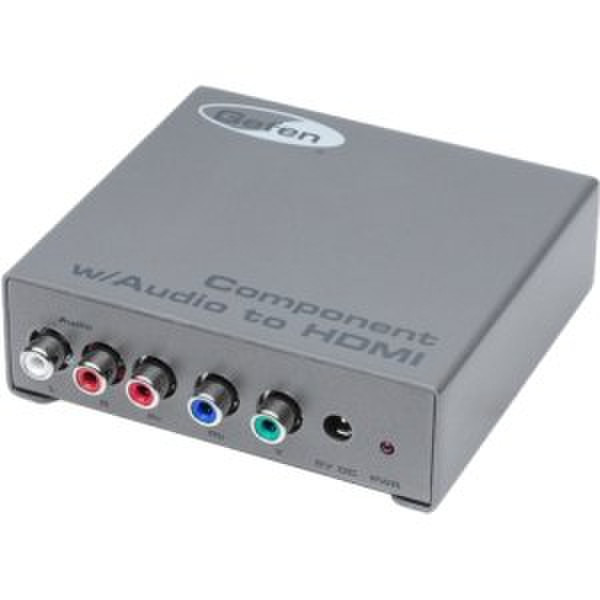 Gefen EXT-COMPAUD-2-HDMIN YPbPr HDMI Grau Kabelschnittstellen-/adapter