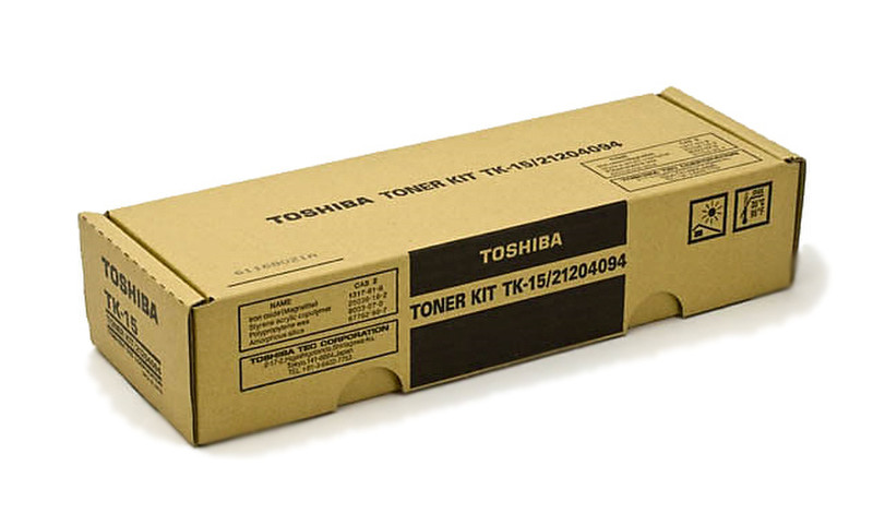 Toshiba TK-15 Тонер 3800страниц Черный
