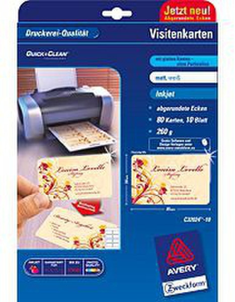 Avery C32024-10 80pc(s) business card