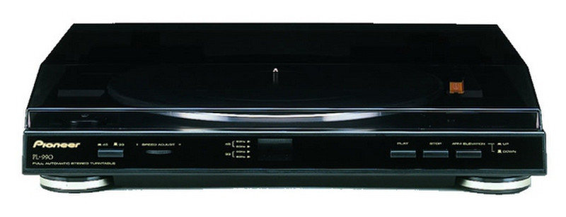 Pioneer PL-990 Black audio turntable