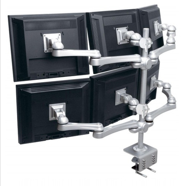 Comrac Sagitta Double Triple Manual Desk Mount + Desk Clamp Fitting
