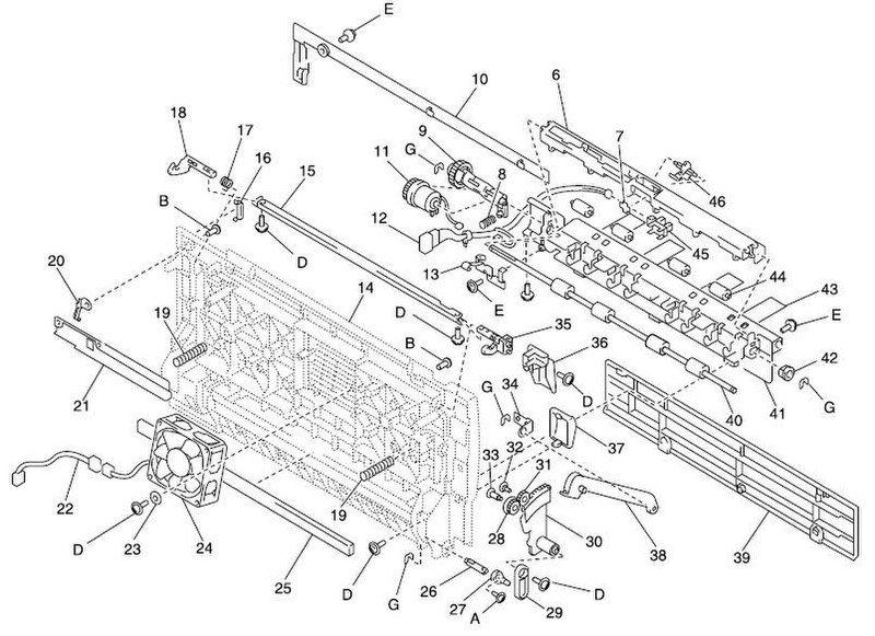 Lexmark Actuator