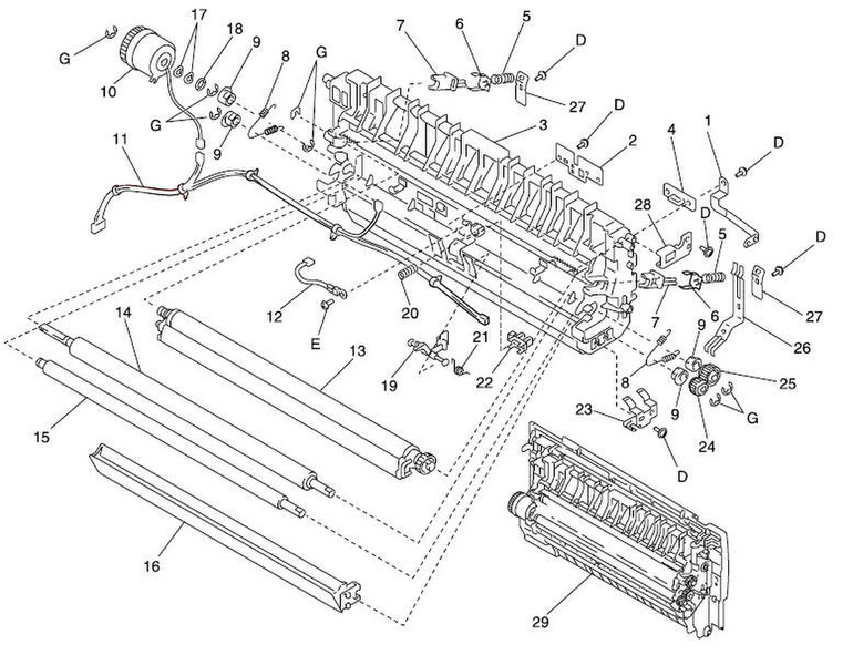 Lexmark Spring Torsion