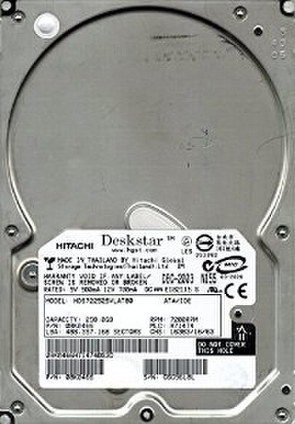 HGST Deskstar VANCOUVER III 250GB 250ГБ Ultra-ATA/100 внутренний жесткий диск