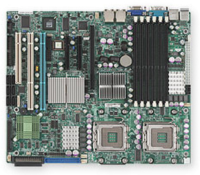 Supermicro X7DVA-8 Intel 5000V Socket J (LGA 771) ATX материнская плата для сервера/рабочей станции