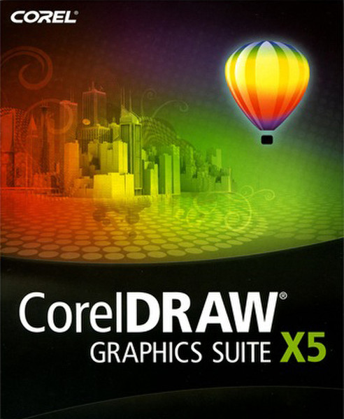 Corel Graphics Suite X5, 301+u, 1Y, EDU