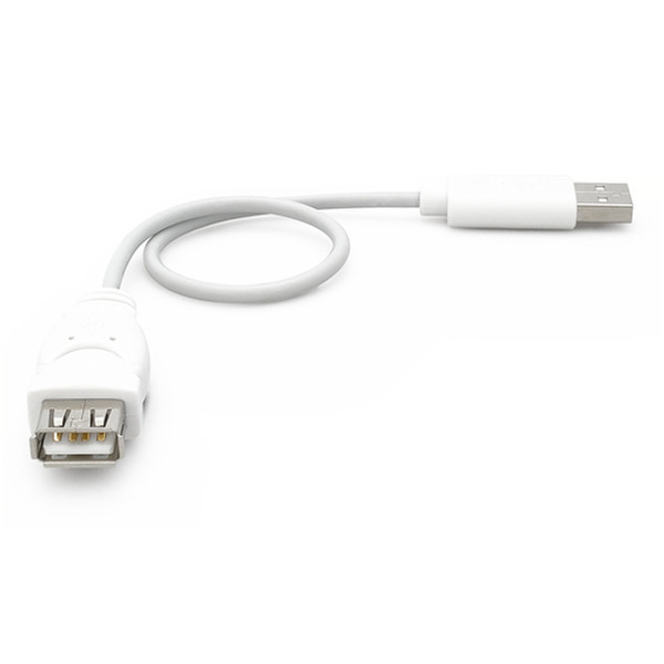 Belkin F1DG004-CBL 0.22м Белый кабель USB