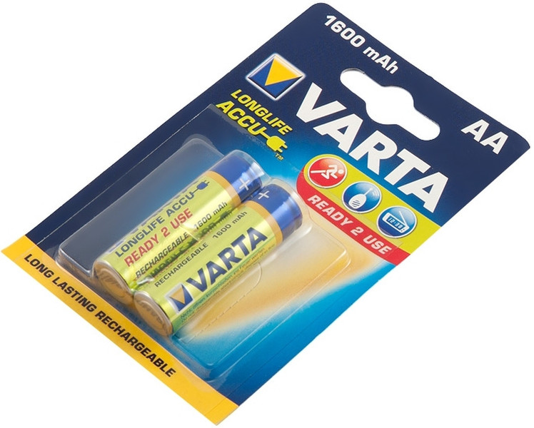 Varta 56716 Nickel Metal Hydride 1600mAh 1.2V rechargeable battery